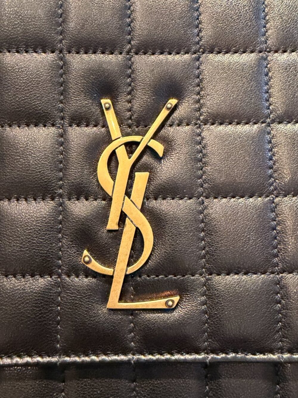 NWOT YSL Saint Laurent Monogram Flap Clutch Box & Dust Bag - Picture 6 of 10